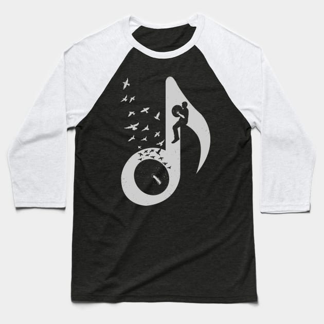 Musical - Cymbals Baseball T-Shirt by barmalisiRTB